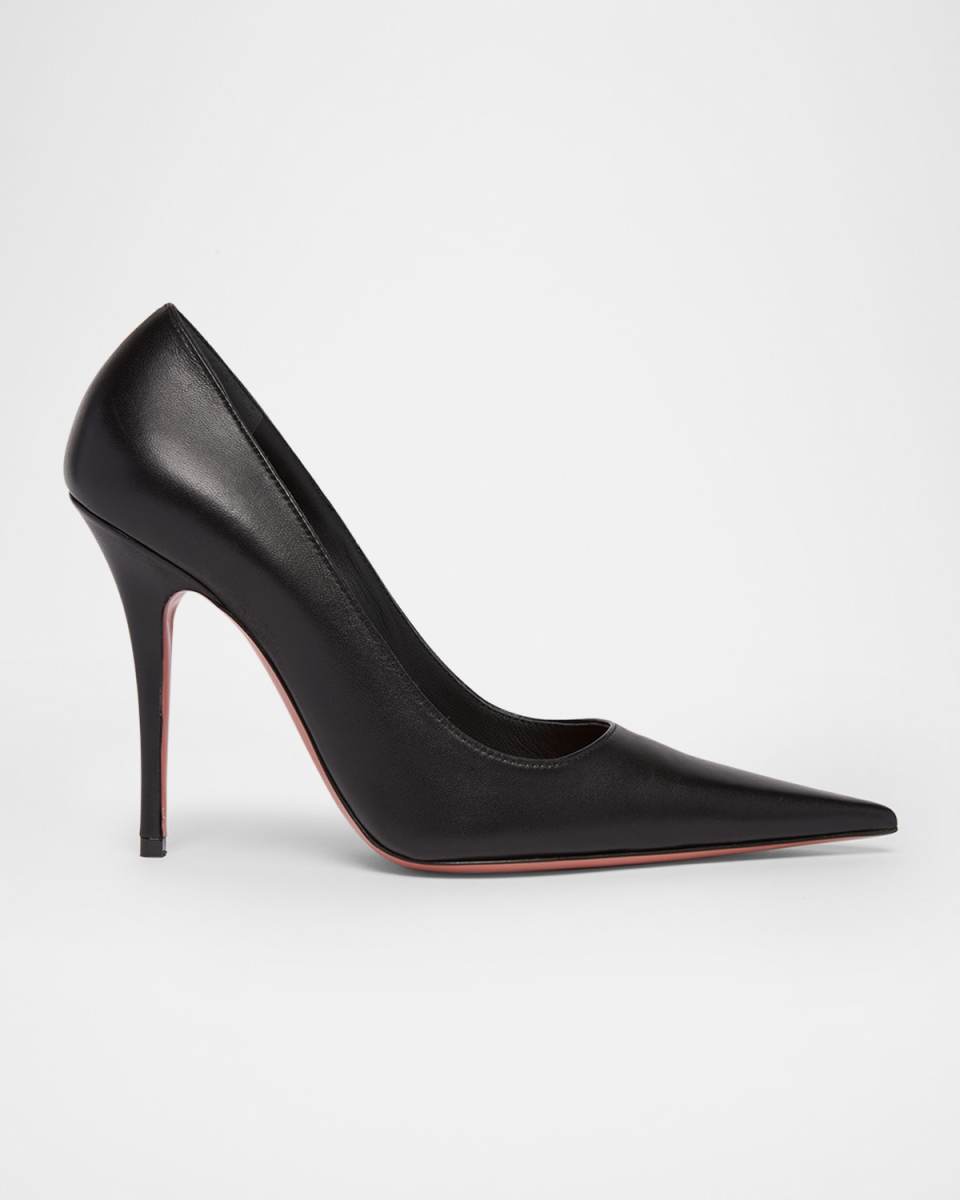 Barbara Leather Stiletto Pumps